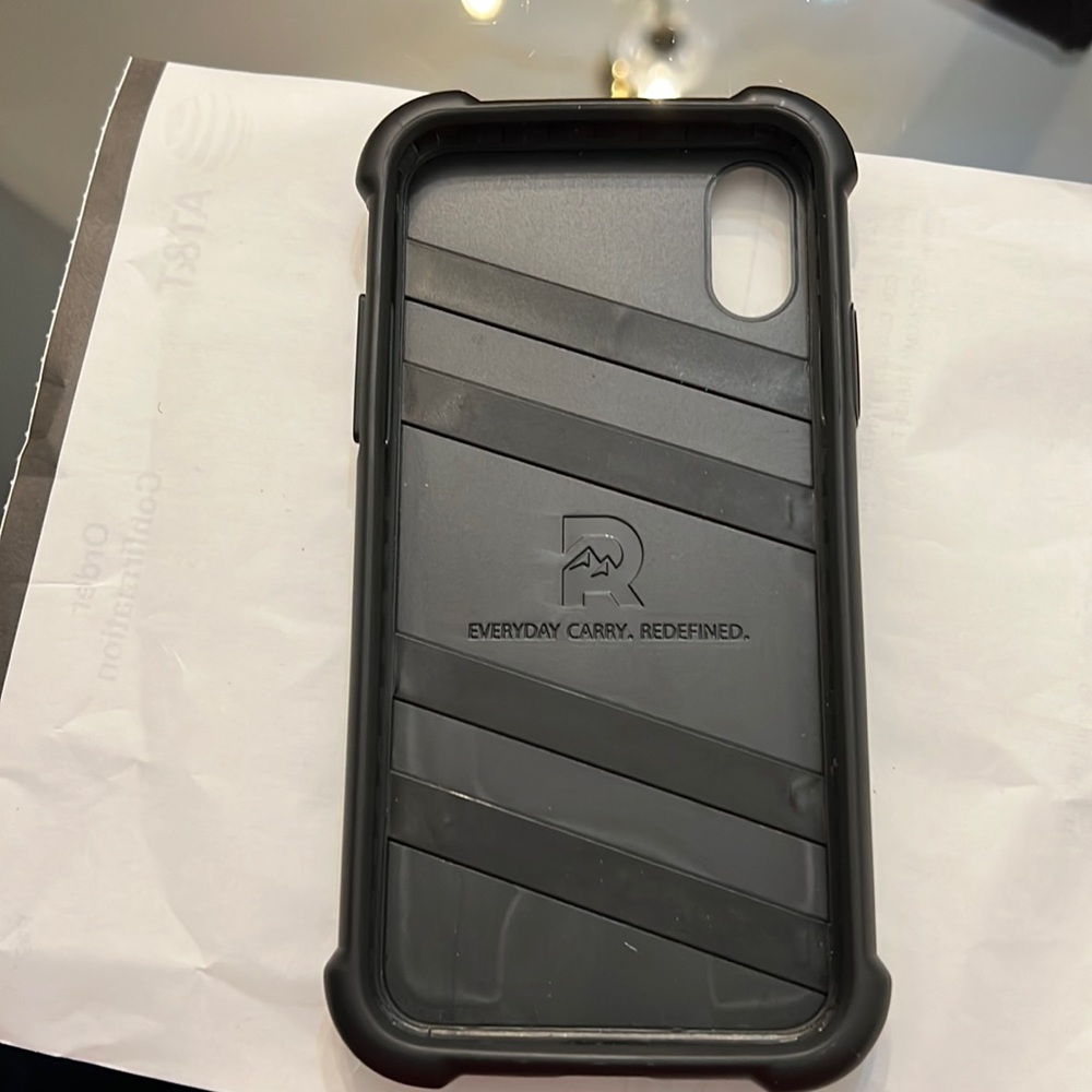 Ridge iPhone X Case w/card holder